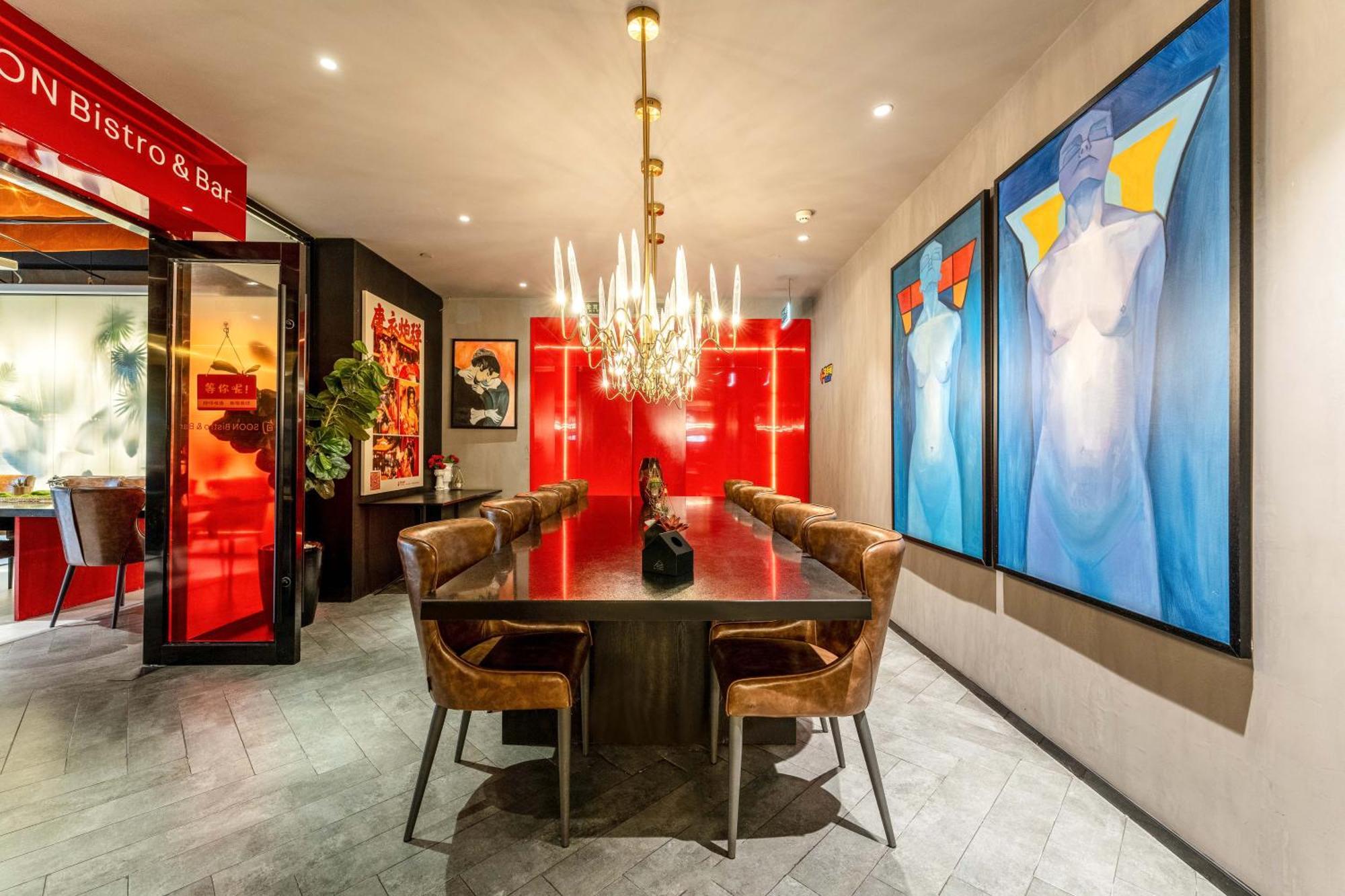 Hesu Designer Hotel & Suites -Near Xi'An Drum Tower And Yongning Gate -Free Laundry Luggage Storage -Kitty Cafe With Freshly Ground Coffee -24H Front Desk -English Service Bagian luar foto