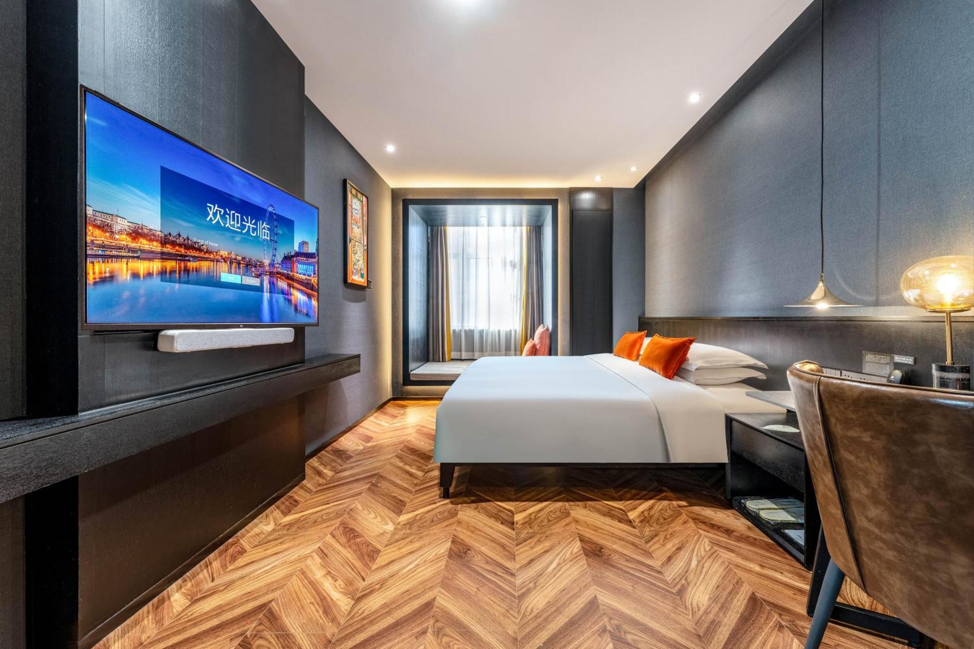 Hesu Designer Hotel & Suites -Near Xi'An Drum Tower And Yongning Gate -Free Laundry Luggage Storage -Kitty Cafe With Freshly Ground Coffee -24H Front Desk -English Service Bagian luar foto