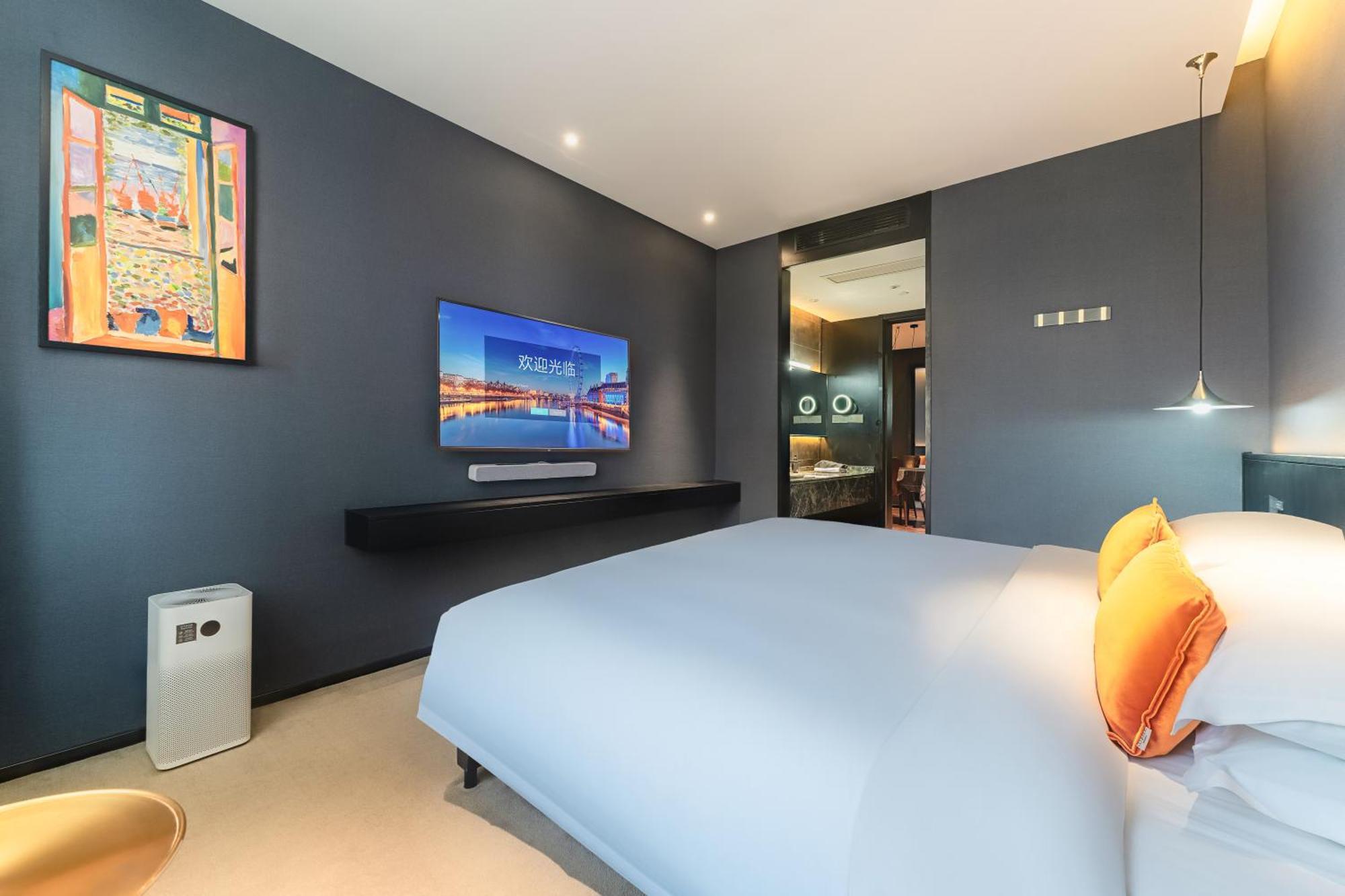 Hesu Designer Hotel & Suites -Near Xi'An Drum Tower And Yongning Gate -Free Laundry Luggage Storage -Kitty Cafe With Freshly Ground Coffee -24H Front Desk -English Service Bagian luar foto