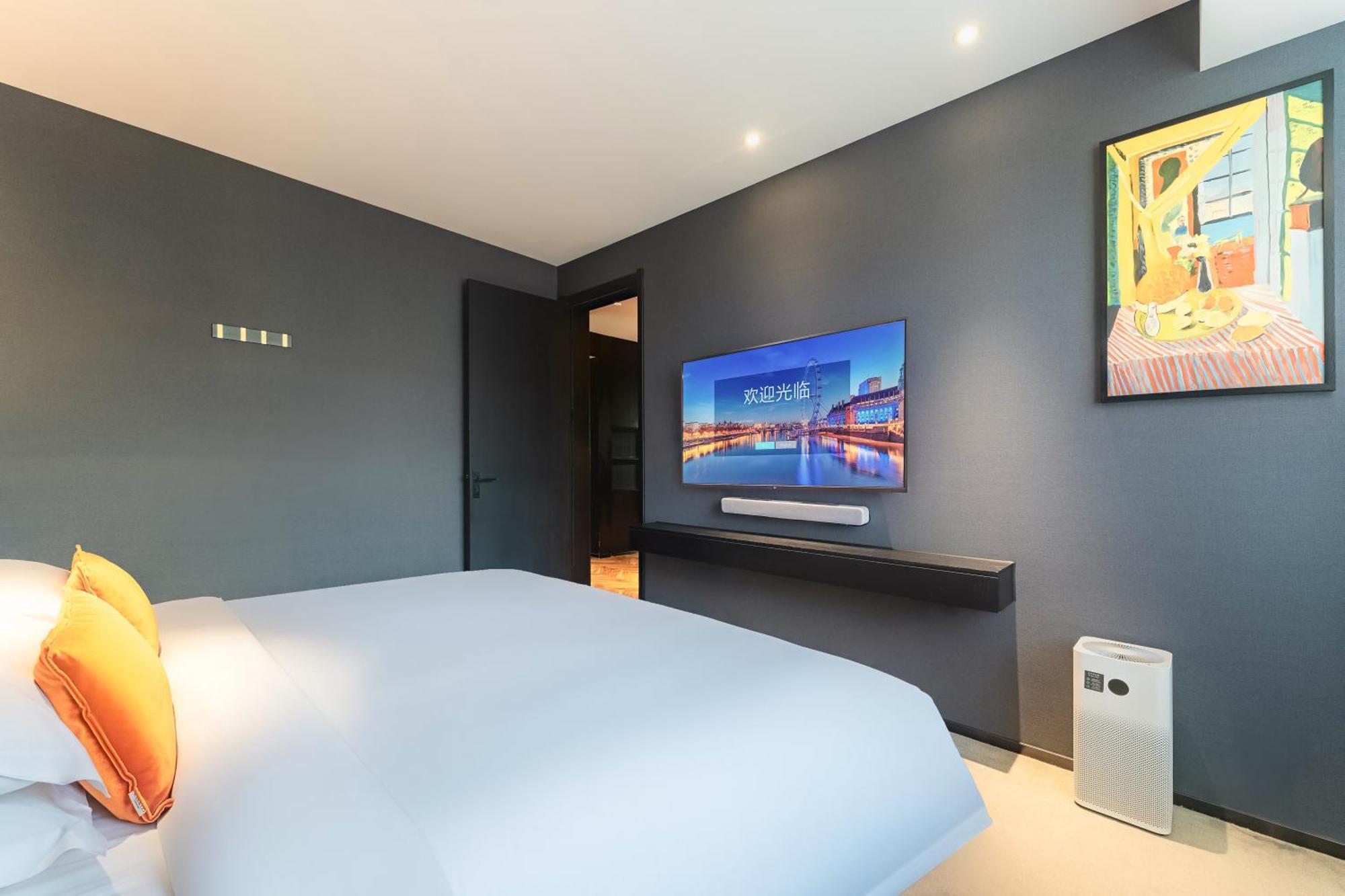 Hesu Designer Hotel & Suites -Near Xi'An Drum Tower And Yongning Gate -Free Laundry Luggage Storage -Kitty Cafe With Freshly Ground Coffee -24H Front Desk -English Service Bagian luar foto