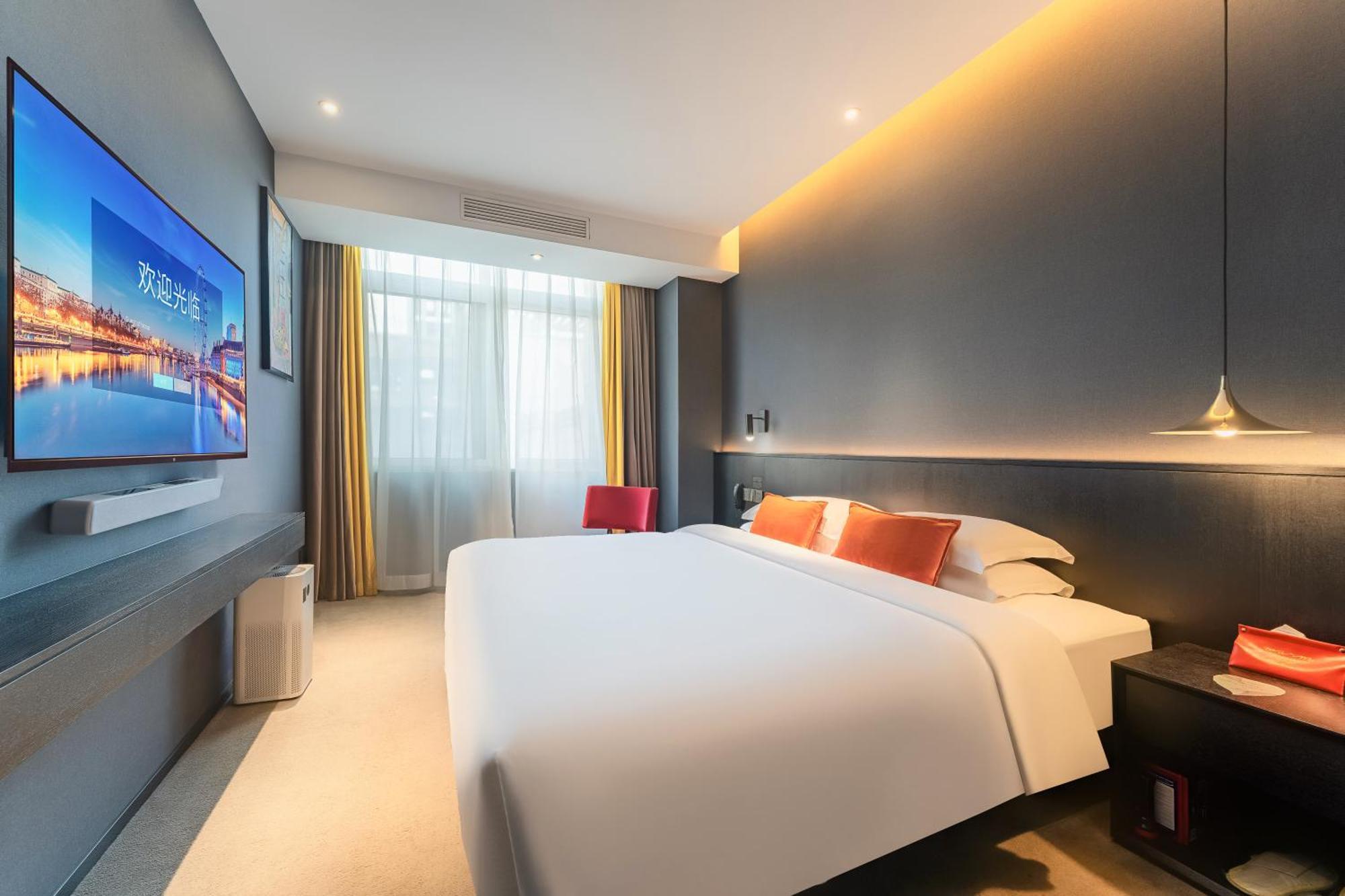 Hesu Designer Hotel & Suites -Near Xi'An Drum Tower And Yongning Gate -Free Laundry Luggage Storage -Kitty Cafe With Freshly Ground Coffee -24H Front Desk -English Service Bagian luar foto