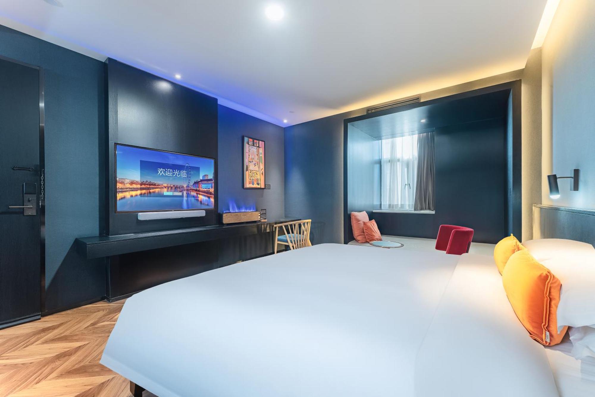 Hesu Designer Hotel & Suites -Near Xi'An Drum Tower And Yongning Gate -Free Laundry Luggage Storage -Kitty Cafe With Freshly Ground Coffee -24H Front Desk -English Service Bagian luar foto
