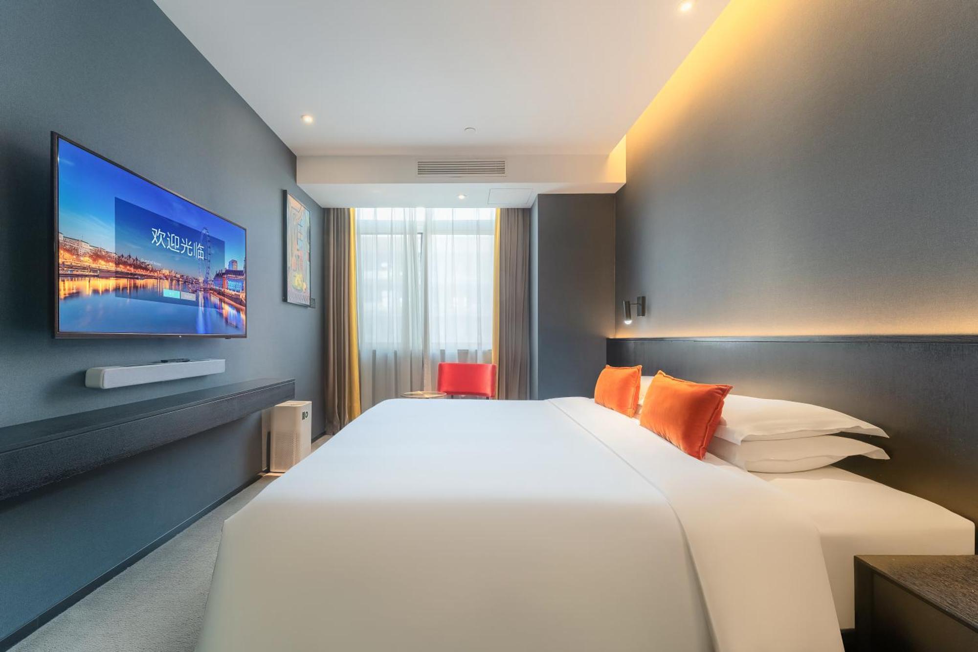 Hesu Designer Hotel & Suites -Near Xi'An Drum Tower And Yongning Gate -Free Laundry Luggage Storage -Kitty Cafe With Freshly Ground Coffee -24H Front Desk -English Service Bagian luar foto