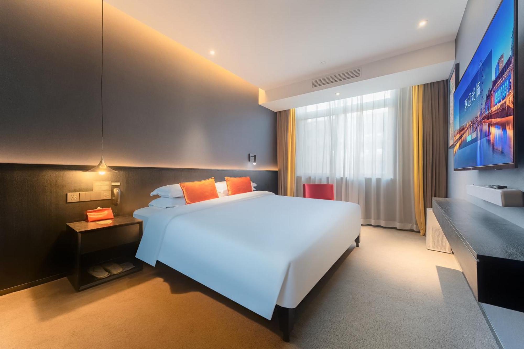 Hesu Designer Hotel & Suites -Near Xi'An Drum Tower And Yongning Gate -Free Laundry Luggage Storage -Kitty Cafe With Freshly Ground Coffee -24H Front Desk -English Service Bagian luar foto
