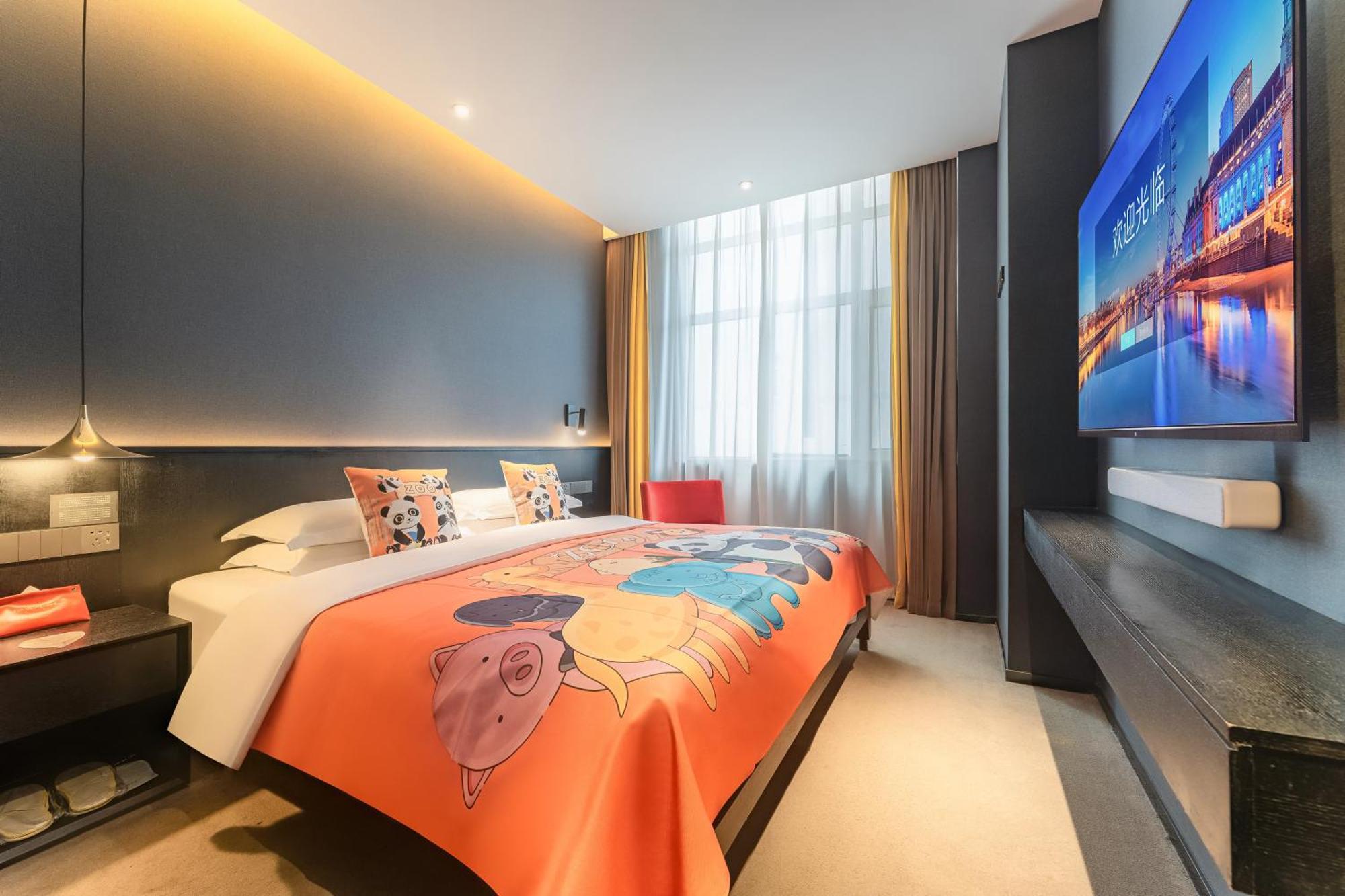 Hesu Designer Hotel & Suites -Near Xi'An Drum Tower And Yongning Gate -Free Laundry Luggage Storage -Kitty Cafe With Freshly Ground Coffee -24H Front Desk -English Service Bagian luar foto